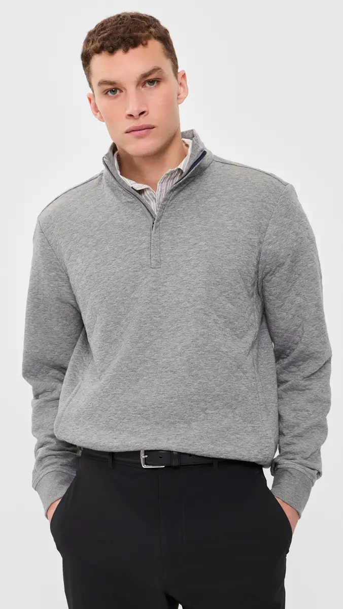 RLX Ralph Lauren Quilted Double Knit Quarter Zip Pullover | Thumbnail 2 RLX Ralph Lauren Quilted Double Knit Quarter Zip Pullover | Thumbnail 2