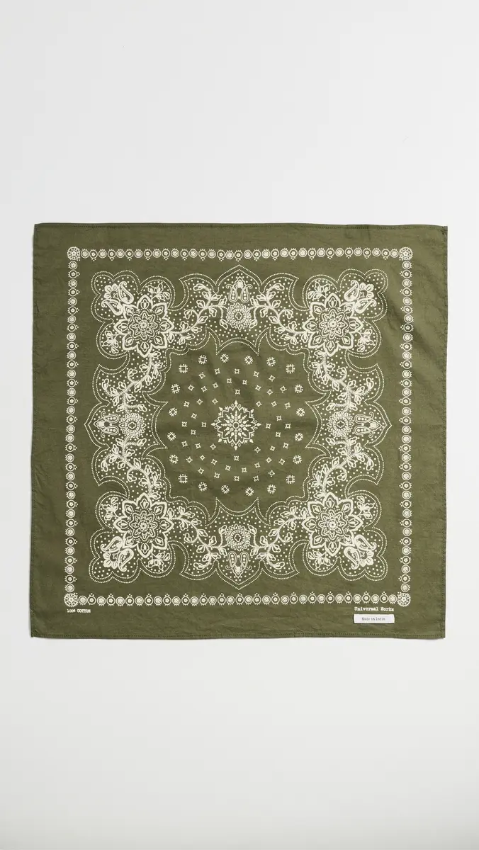 UNIVERSAL WORKS Classic Bandana | Thumbnail 5 UNIVERSAL WORKS Classic Bandana | Thumbnail 5