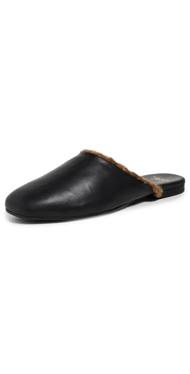 beek Blackbird Shearling Mules Black | Image 1 beek Blackbird Shearling Mules Black | Image 1