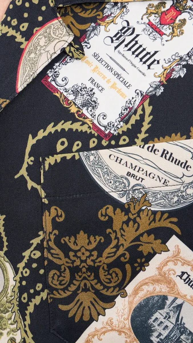 Rhude Vin Bandana Button-Up Shirt | Thumbnail 6 Rhude Vin Bandana Button-Up Shirt | Thumbnail 6