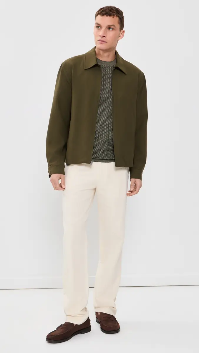 Vince Geo Jacquard Crew Neck Sweater | Thumbnail 5 Vince Geo Jacquard Crew Neck Sweater | Thumbnail 5