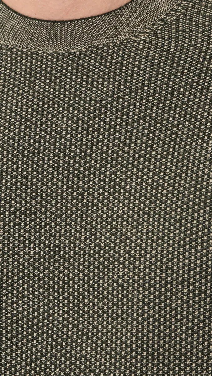Vince Geo Jacquard Crew Neck Sweater | Thumbnail 6 Vince Geo Jacquard Crew Neck Sweater | Thumbnail 6