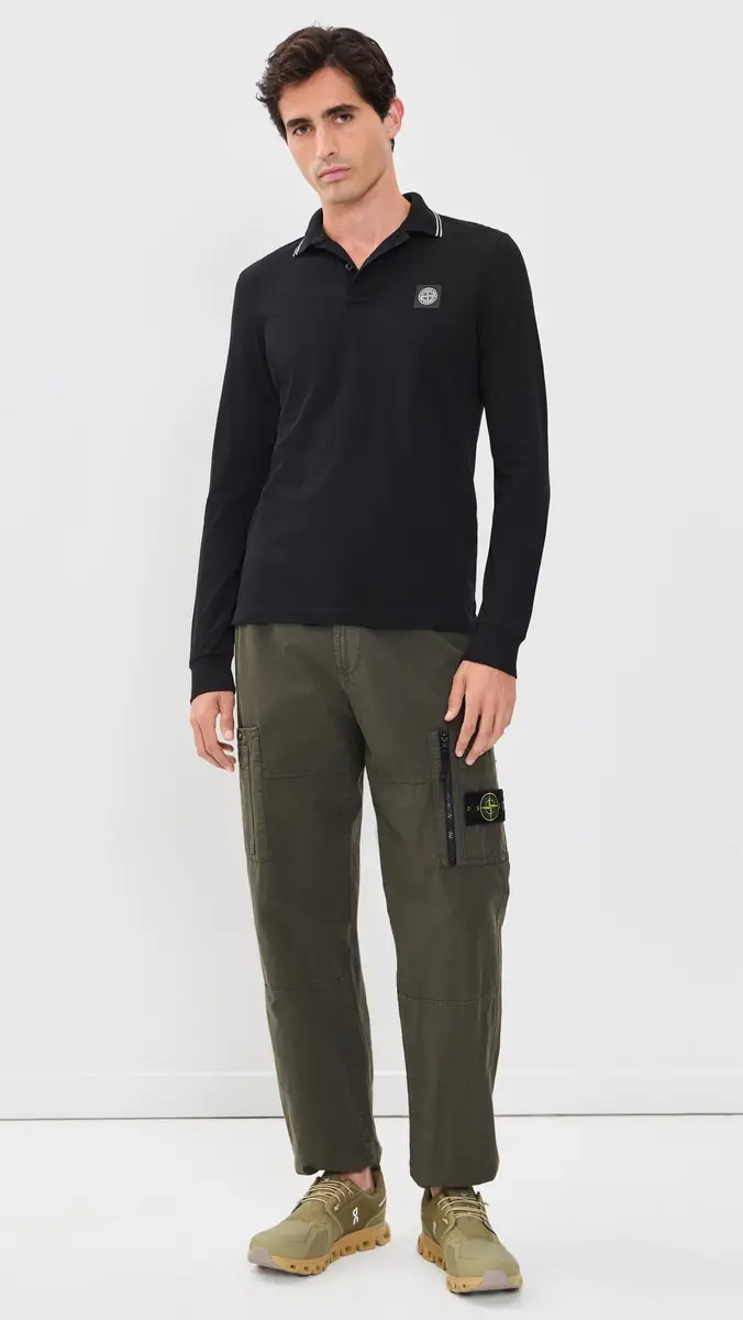 Stone Island Long Sleeve Polo | Thumbnail 5