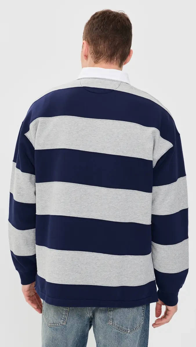 Polo Ralph Lauren Litchfield Bear Striped Rugby Shirt | Thumbnail 3
