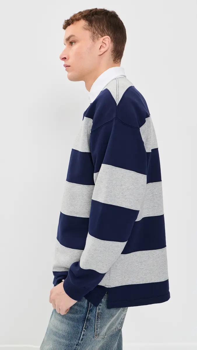 Polo Ralph Lauren Litchfield Bear Striped Rugby Shirt | Thumbnail 4