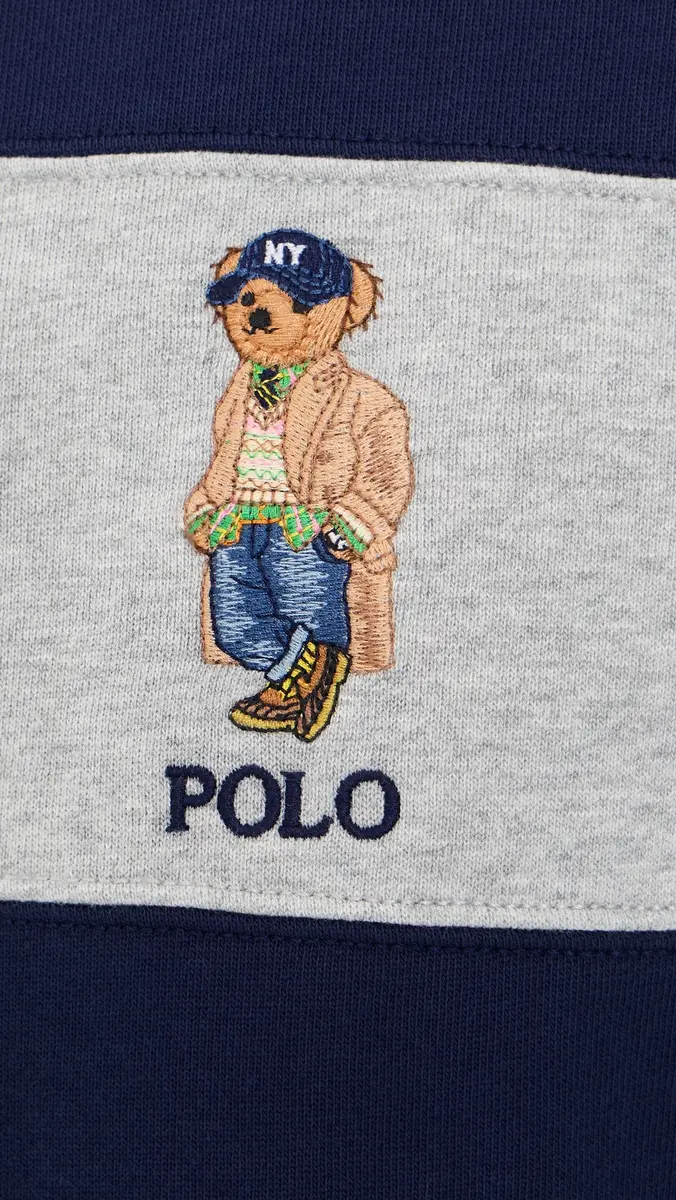 Polo Ralph Lauren Litchfield Bear Striped Rugby Shirt | Thumbnail 6