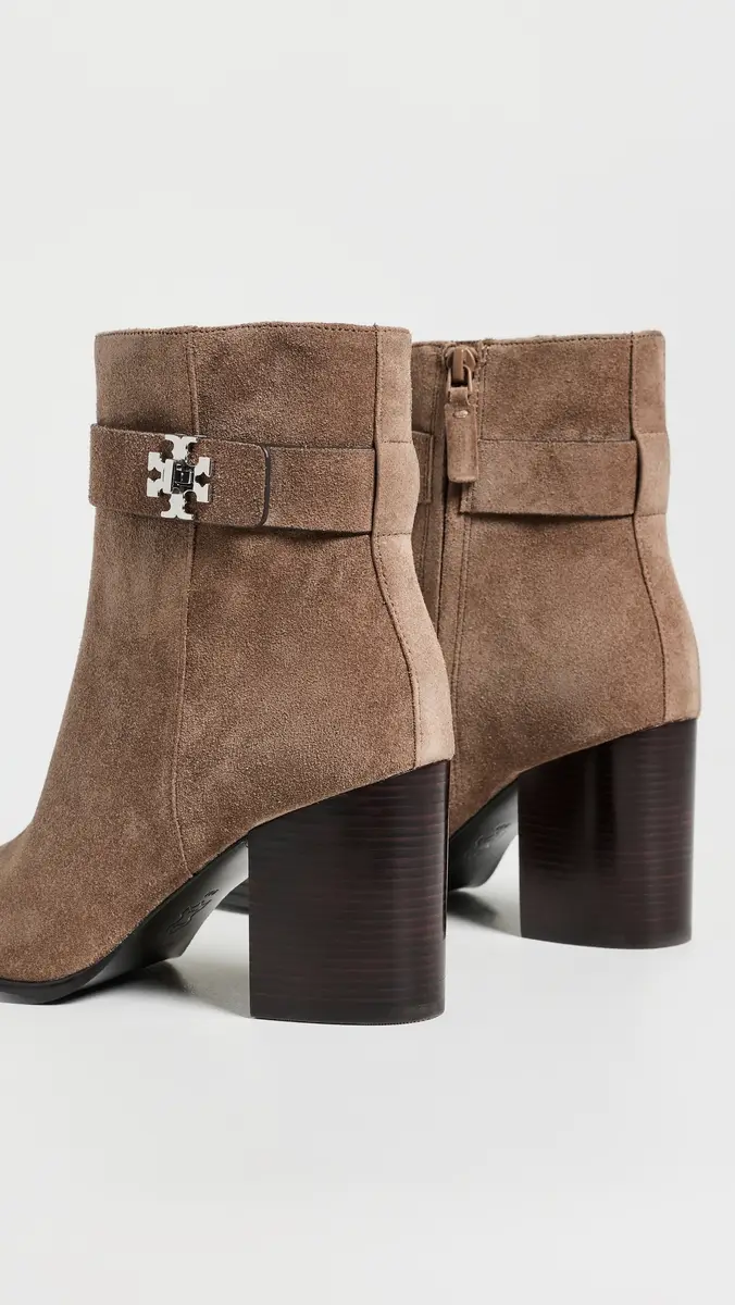 Tory Burch Turnlock Heeled Ankle Boot 70mm | Thumbnail 4 Tory Burch Turnlock Heeled Ankle Boot 70mm | Thumbnail 4