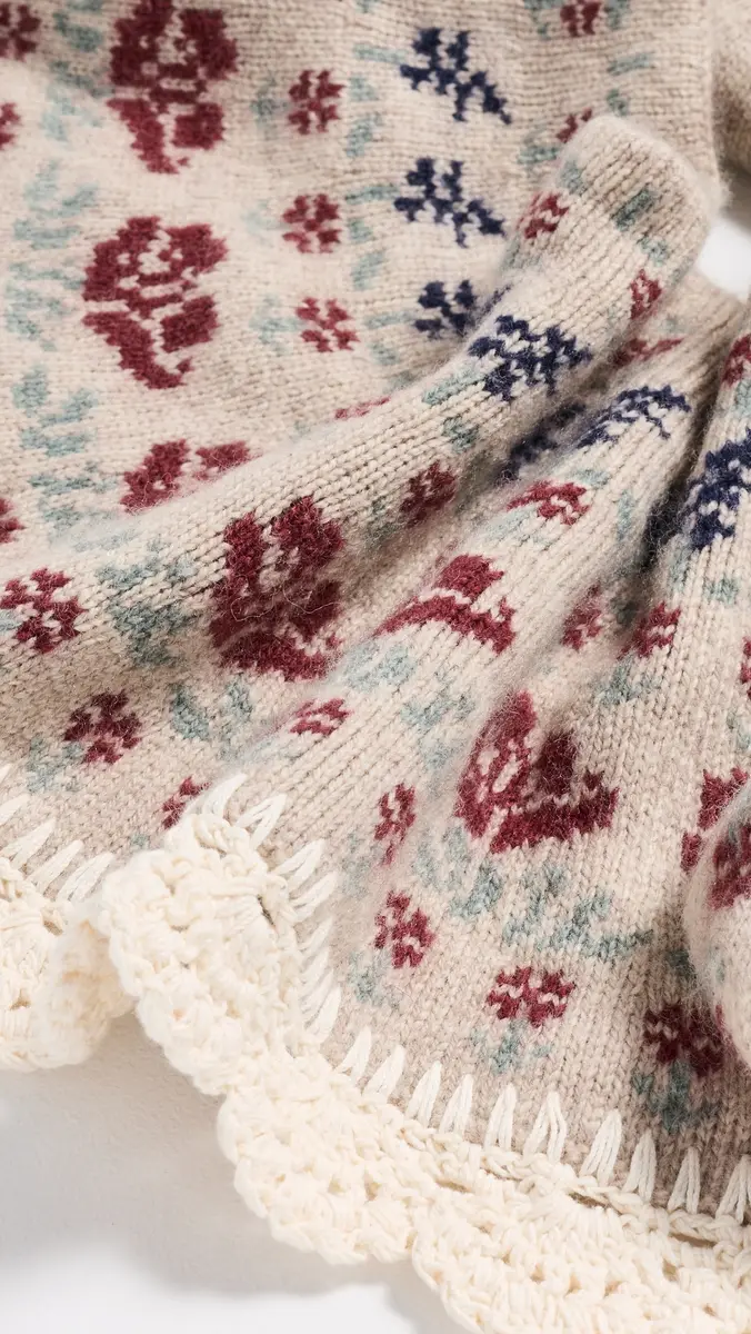 Sea Preston Fair Isle Knit Collar | Thumbnail 5 Sea Preston Fair Isle Knit Collar | Thumbnail 5
