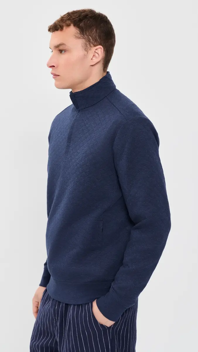 RLX Ralph Lauren Quilted Double Knit Quarter Zip | Thumbnail 4 RLX Ralph Lauren Quilted Double Knit Quarter Zip | Thumbnail 4