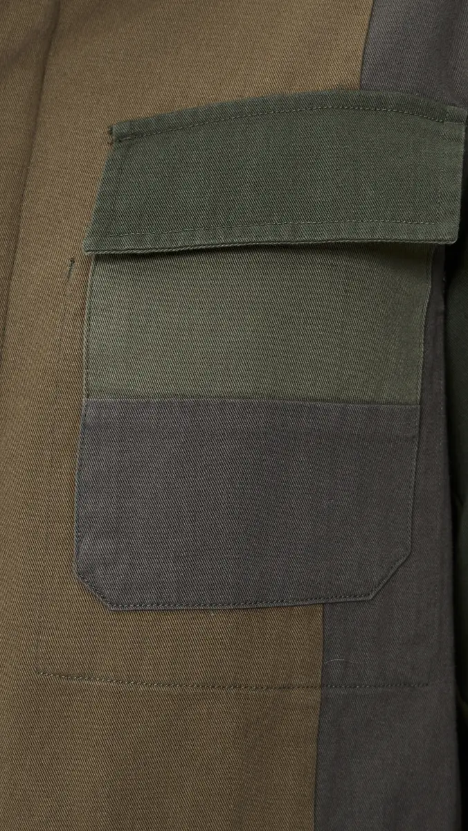 UNIVERSAL WORKS MW Patchwork Twill Fatigue Jacket | Thumbnail 6 UNIVERSAL WORKS MW Patchwork Twill Fatigue Jacket | Thumbnail 6