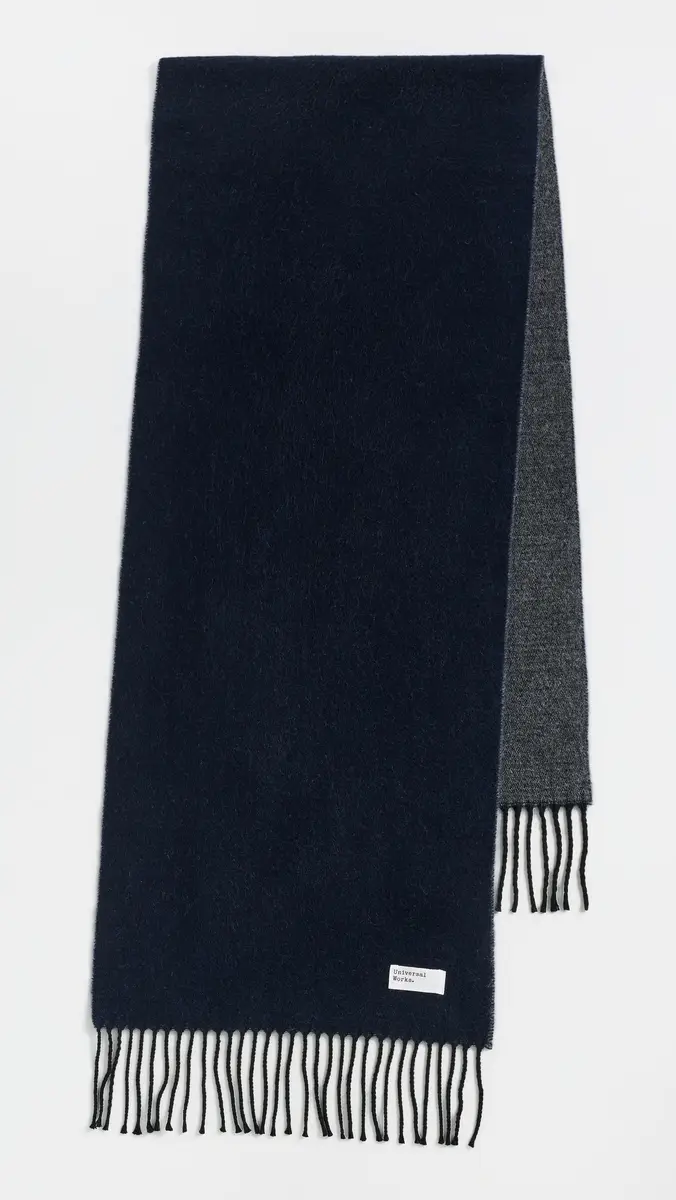 UNIVERSAL WORKS Double Sided Scarf | Thumbnail 2 UNIVERSAL WORKS Double Sided Scarf | Thumbnail 2