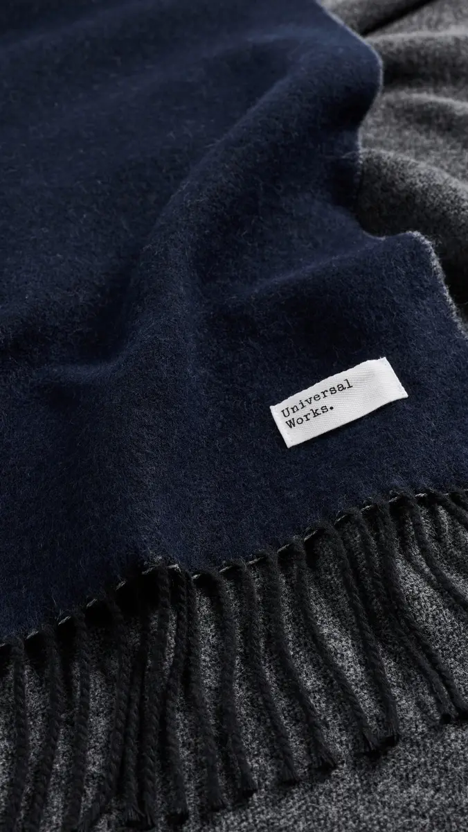 UNIVERSAL WORKS Double Sided Scarf | Thumbnail 4 UNIVERSAL WORKS Double Sided Scarf | Thumbnail 4