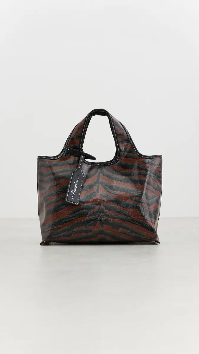 3.1 Phillip Lim Tiger Print Canvas Mini Market Tote | Thumbnail 2 3.1 Phillip Lim Tiger Print Canvas Mini Market Tote | Thumbnail 2
