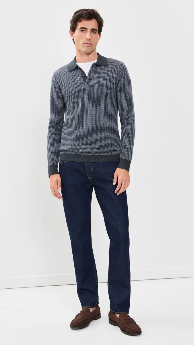 Taylor Stitch The Newton Birdseye Sweater Polo | Thumbnail 5 Taylor Stitch The Newton Birdseye Sweater Polo | Thumbnail 5