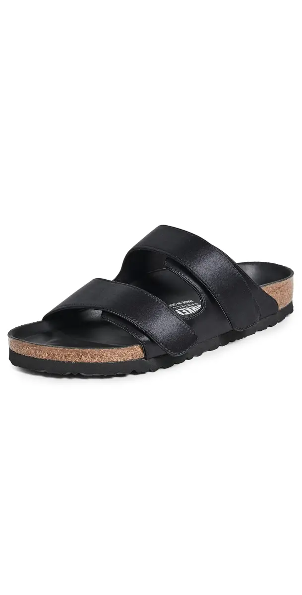 Danielle Frankel X Birkenstock 1774 Danielle Frankel x Birkenstock 1774 Arizona Satin Sandals Black | Image 1 Danielle Frankel X Birkenstock 1774 Danielle Frankel x Birkenstock 1774 Arizona Satin Sandals Black | Image 1