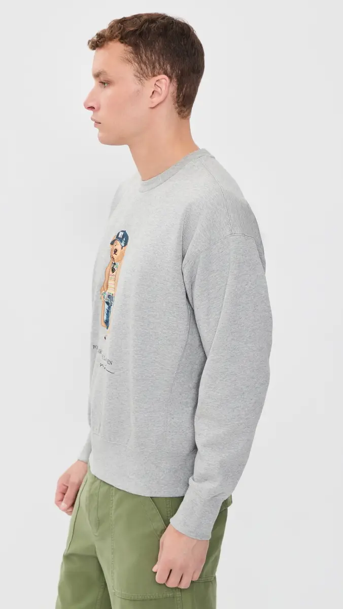 Polo Ralph Lauren Litchfield Bear Crewneck Sweatshirt | Thumbnail 4