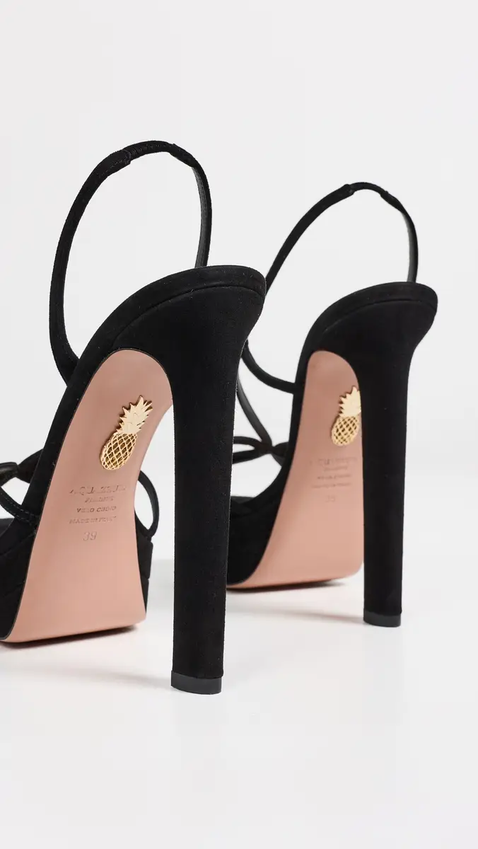 Aquazzura Talk To Me Plateau Sandals 130mm | Thumbnail 4