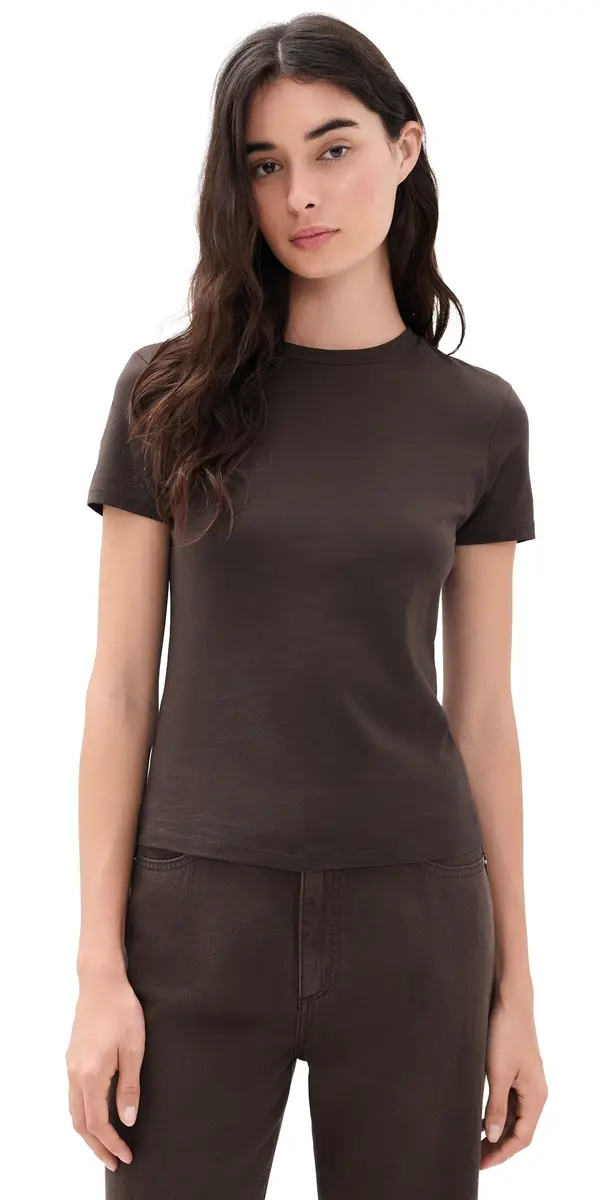 Theory Tiny Tee Cacao | Image 1 Theory Tiny Tee Cacao | Image 1