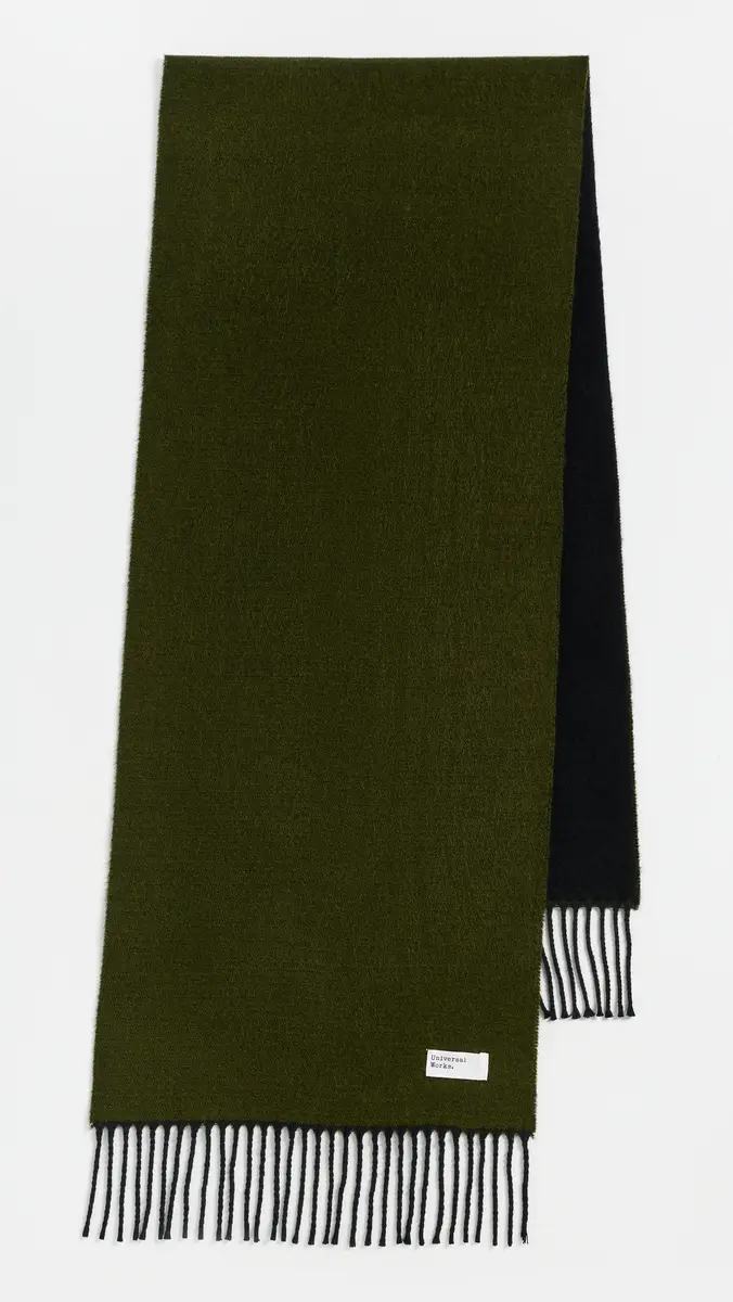UNIVERSAL WORKS Double Sided Scarf | Thumbnail 2 UNIVERSAL WORKS Double Sided Scarf | Thumbnail 2