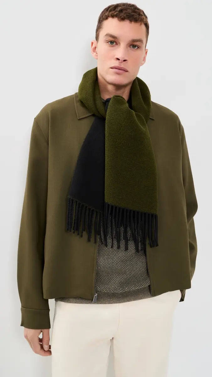 UNIVERSAL WORKS Double Sided Scarf | Thumbnail 3 UNIVERSAL WORKS Double Sided Scarf | Thumbnail 3