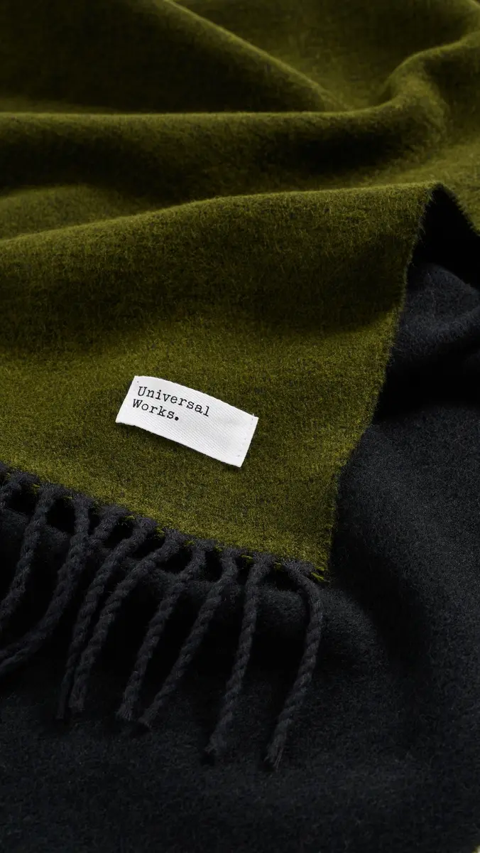 UNIVERSAL WORKS Double Sided Scarf | Thumbnail 4 UNIVERSAL WORKS Double Sided Scarf | Thumbnail 4