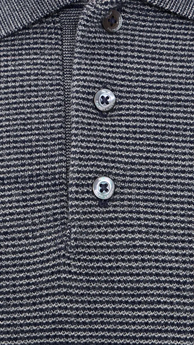 RLX Ralph Lauren Merino Coolmax Striped Polo Sweater | Thumbnail 6