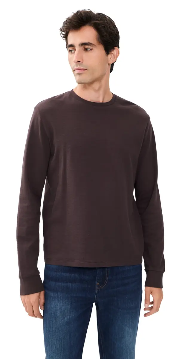 Frame Duo Fold Tee Deep Brown | Image 1 Frame Duo Fold Tee Deep Brown | Image 1