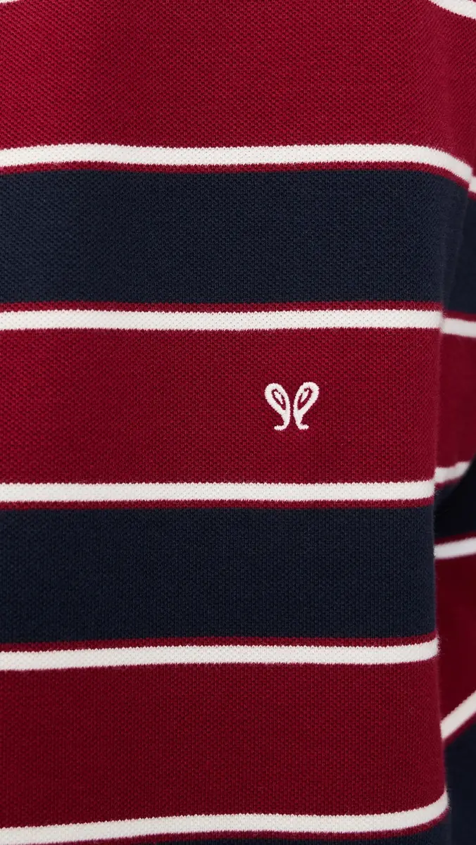 Rhude Fontaine Striped Polo Shirt | Thumbnail 6 Rhude Fontaine Striped Polo Shirt | Thumbnail 6