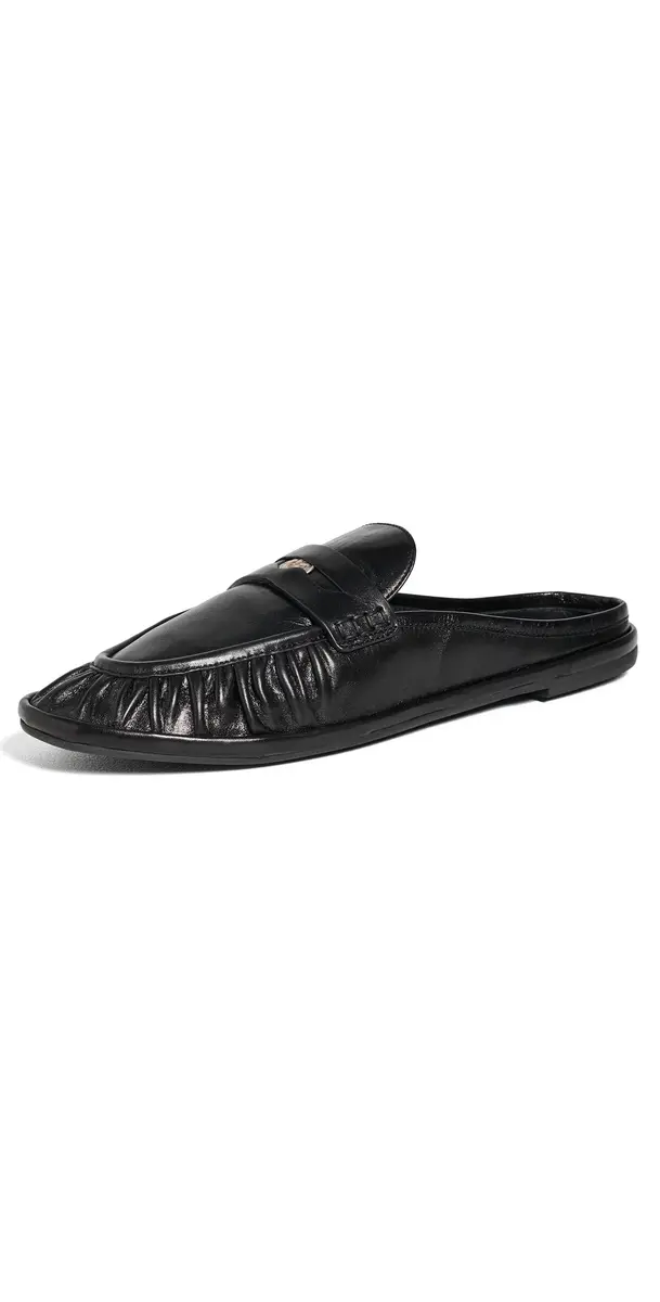 Emme Parsons Monceaux Mules Black Kidskin | Image 1 Emme Parsons Monceaux Mules Black Kidskin | Image 1