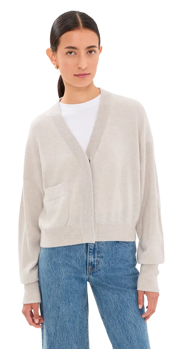 Le Kasha Bruges Cashmere Cardigan Light Beige One Size | Image 1 Le Kasha Bruges Cashmere Cardigan Light Beige One Size | Image 1