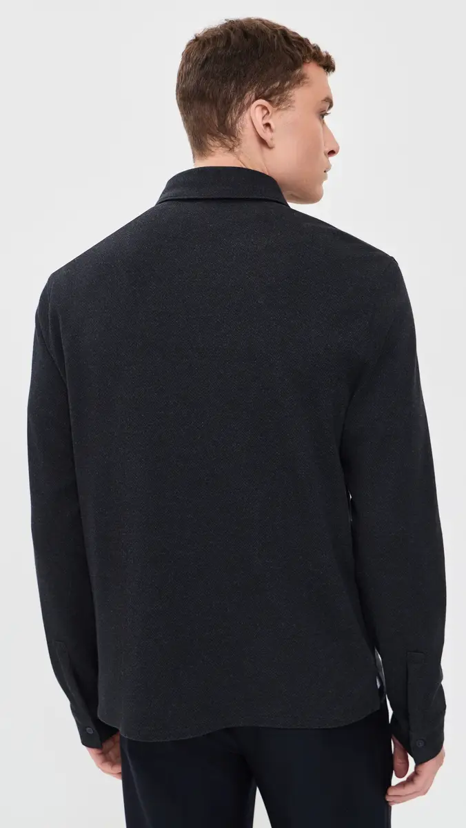 Vince Herringbone Button Down | Thumbnail 3 Vince Herringbone Button Down | Thumbnail 3