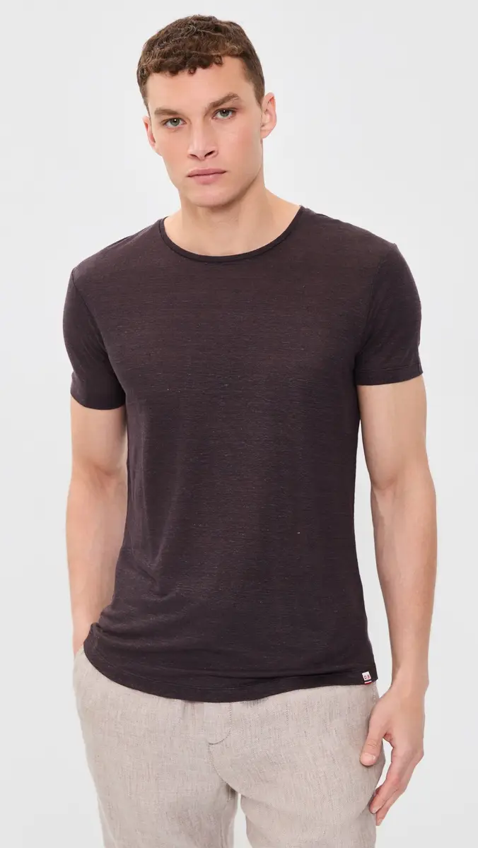 Orlebar Brown Linen Tee | Thumbnail 2 Orlebar Brown Linen Tee | Thumbnail 2
