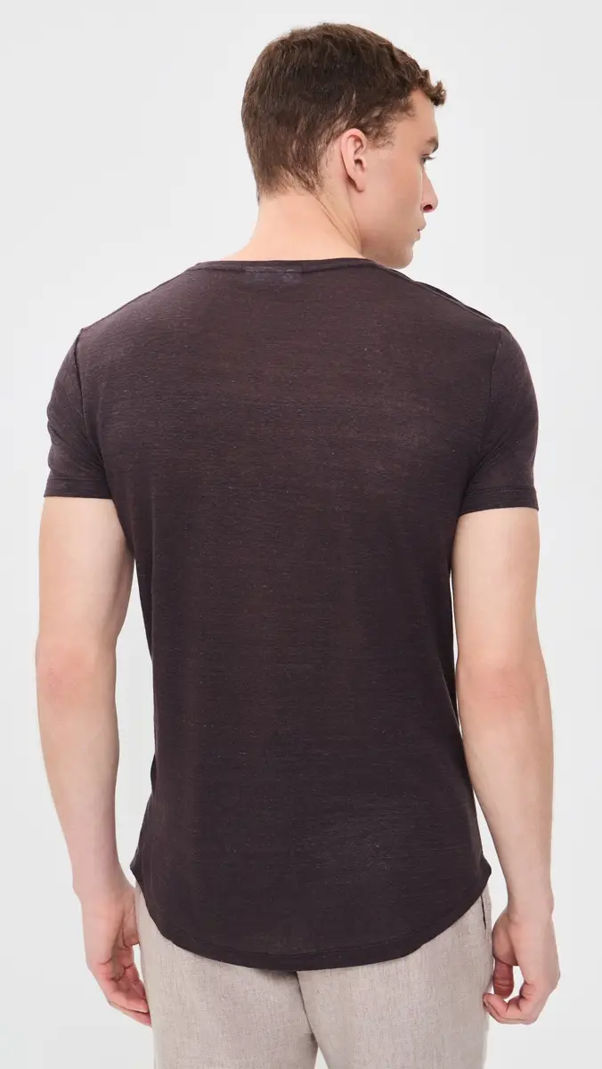 Orlebar Brown Linen Tee | Thumbnail 3 Orlebar Brown Linen Tee | Thumbnail 3