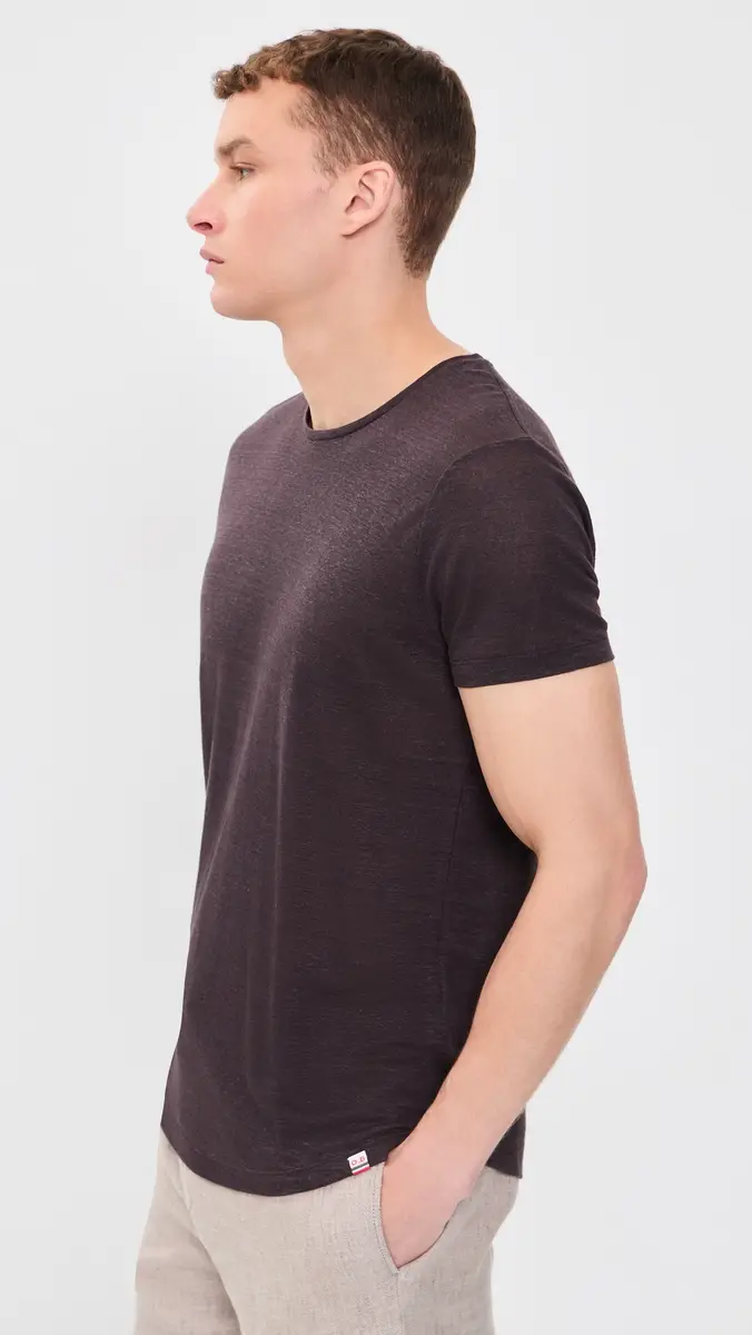 Orlebar Brown Linen Tee | Thumbnail 4 Orlebar Brown Linen Tee | Thumbnail 4