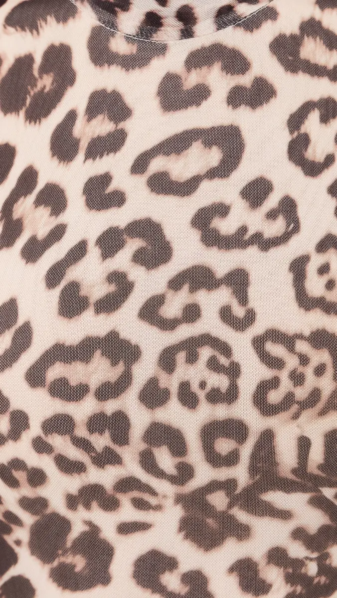 Bardot Lea Printed Mesh Dress | Thumbnail 6 Bardot Lea Printed Mesh Dress | Thumbnail 6