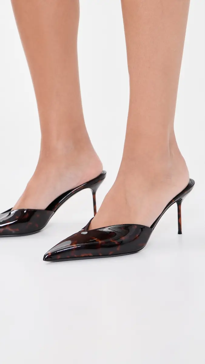 Paris Texas Lidia Sabot Pumps 70mm | Thumbnail 3