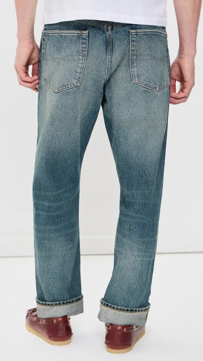 Polo Ralph Lauren Standard Fit Selvedge Denim Jeans | Thumbnail 3 Polo Ralph Lauren Standard Fit Selvedge Denim Jeans | Thumbnail 3