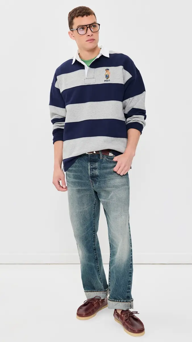 Polo Ralph Lauren Standard Fit Selvedge Denim Jeans | Thumbnail 5 Polo Ralph Lauren Standard Fit Selvedge Denim Jeans | Thumbnail 5