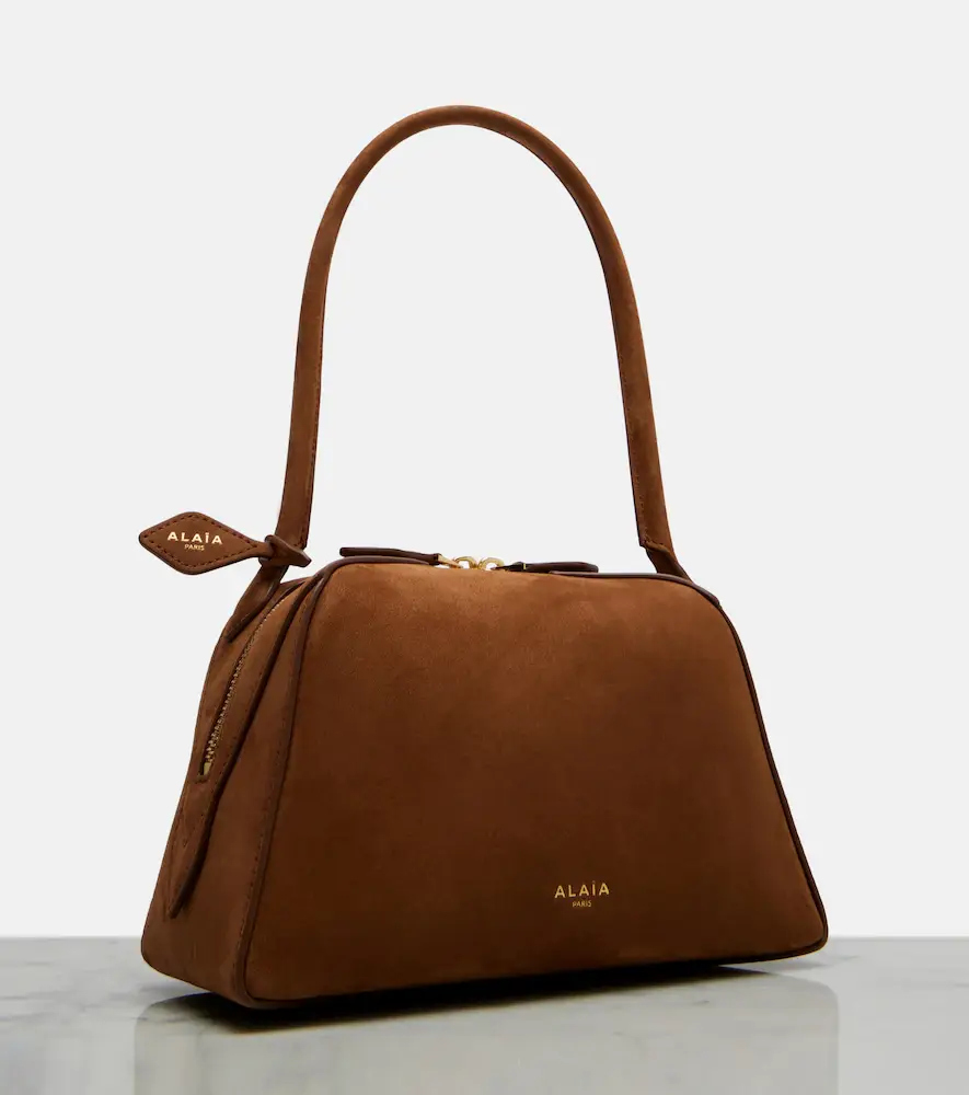 Alaïa Alaïa Le Bouledouge suede shoulder bag | Thumbnail 2 Alaïa Alaïa Le Bouledouge suede shoulder bag | Thumbnail 2