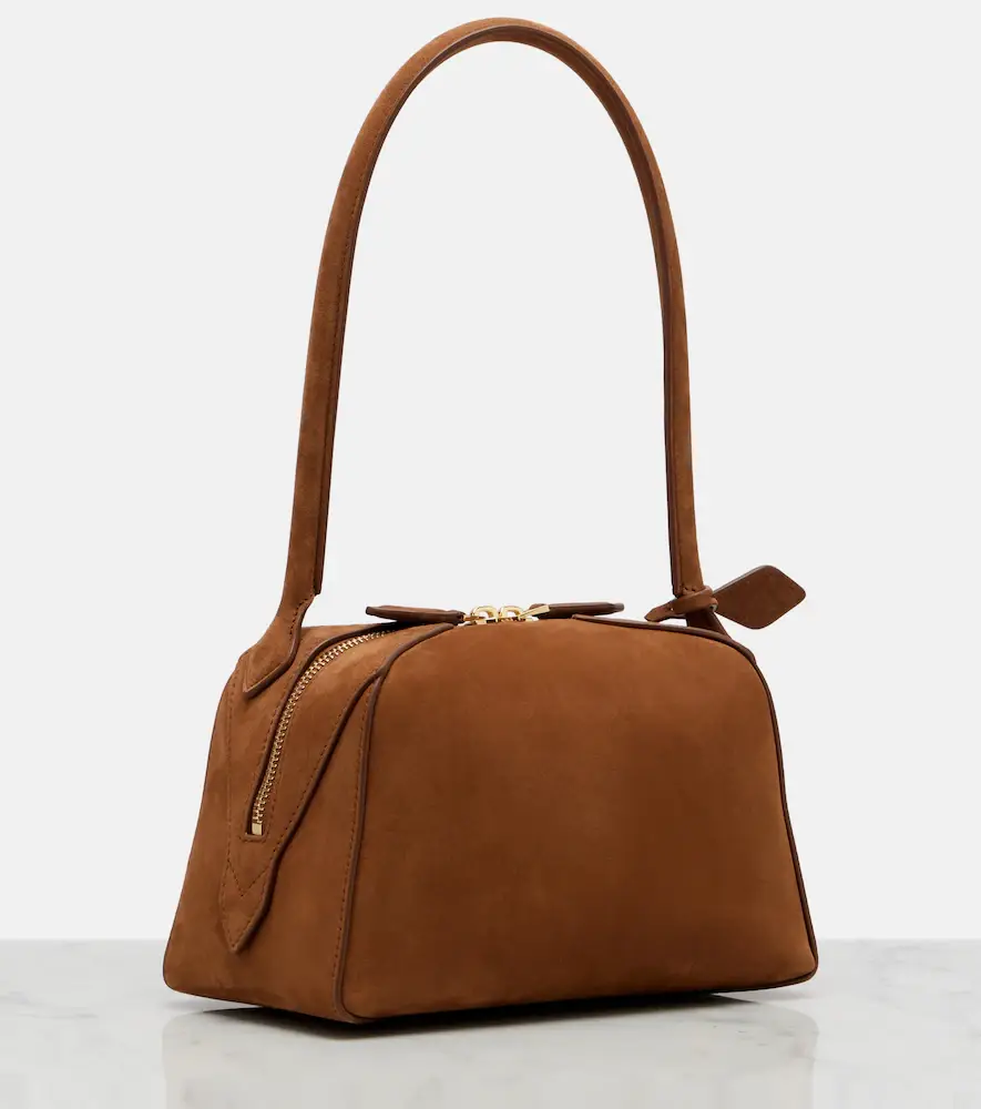 Alaïa Alaïa Le Bouledouge suede shoulder bag | Thumbnail 4 Alaïa Alaïa Le Bouledouge suede shoulder bag | Thumbnail 4