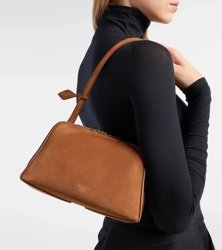 Alaïa Alaïa Le Bouledouge suede shoulder bag | Thumbnail 6 Alaïa Alaïa Le Bouledouge suede shoulder bag | Thumbnail 6