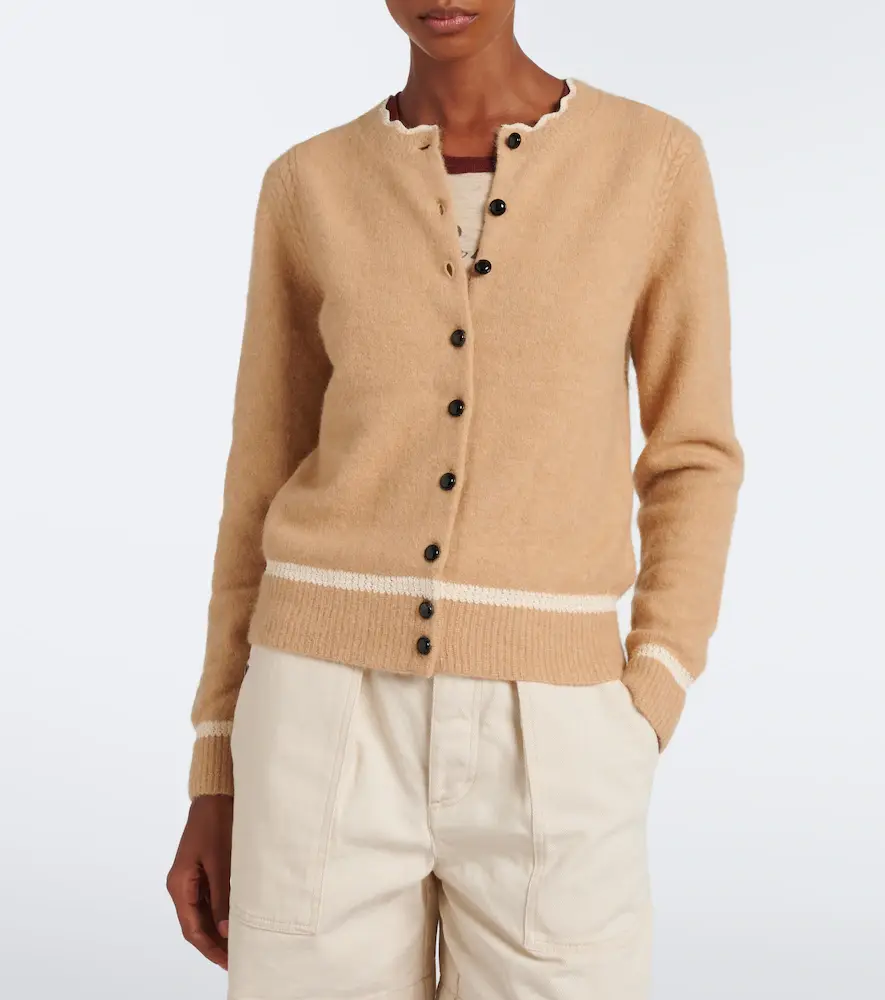 Marant Étoile Naia alpaca-blend cardigan | Thumbnail 2 Marant Étoile Naia alpaca-blend cardigan | Thumbnail 2