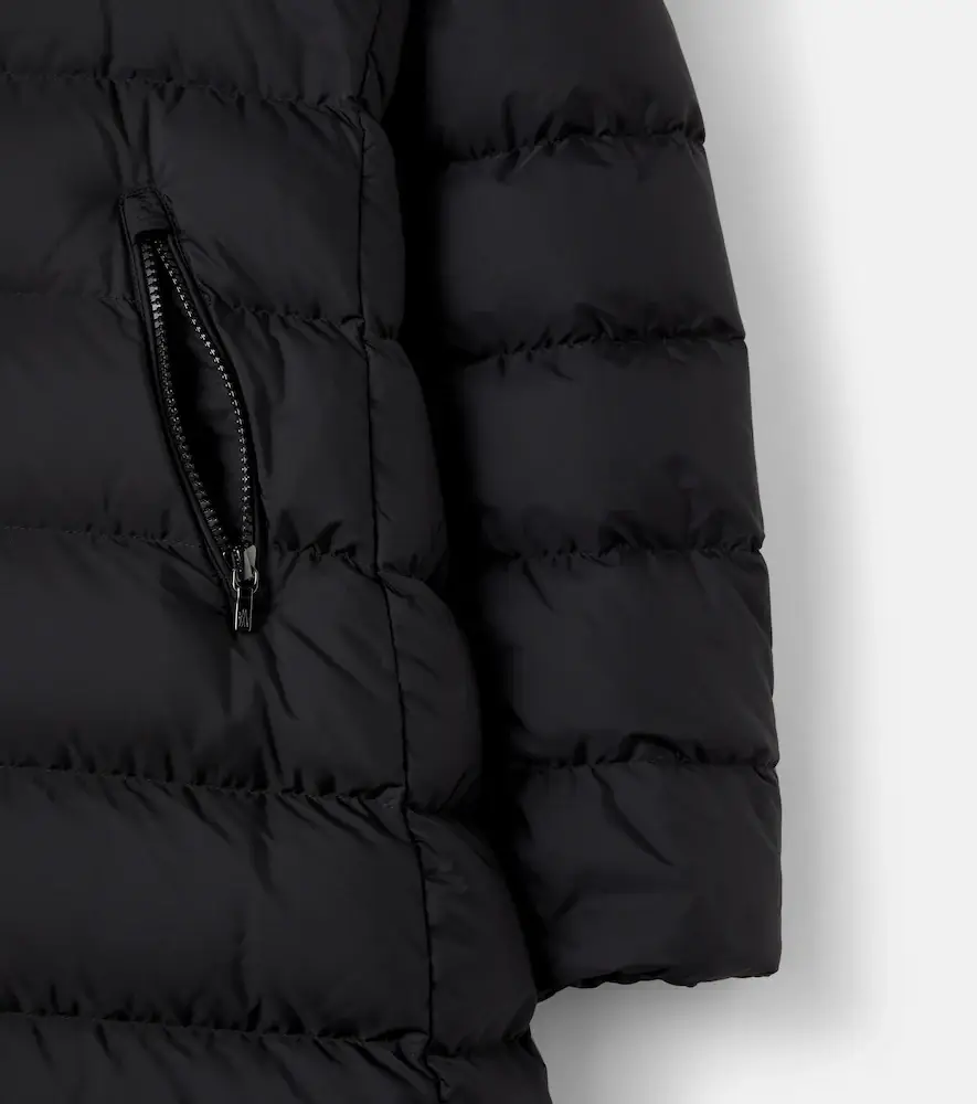 Moncler Enfant Abelle shearling-trimmed down coat | Thumbnail 3 Moncler Enfant Abelle shearling-trimmed down coat | Thumbnail 3