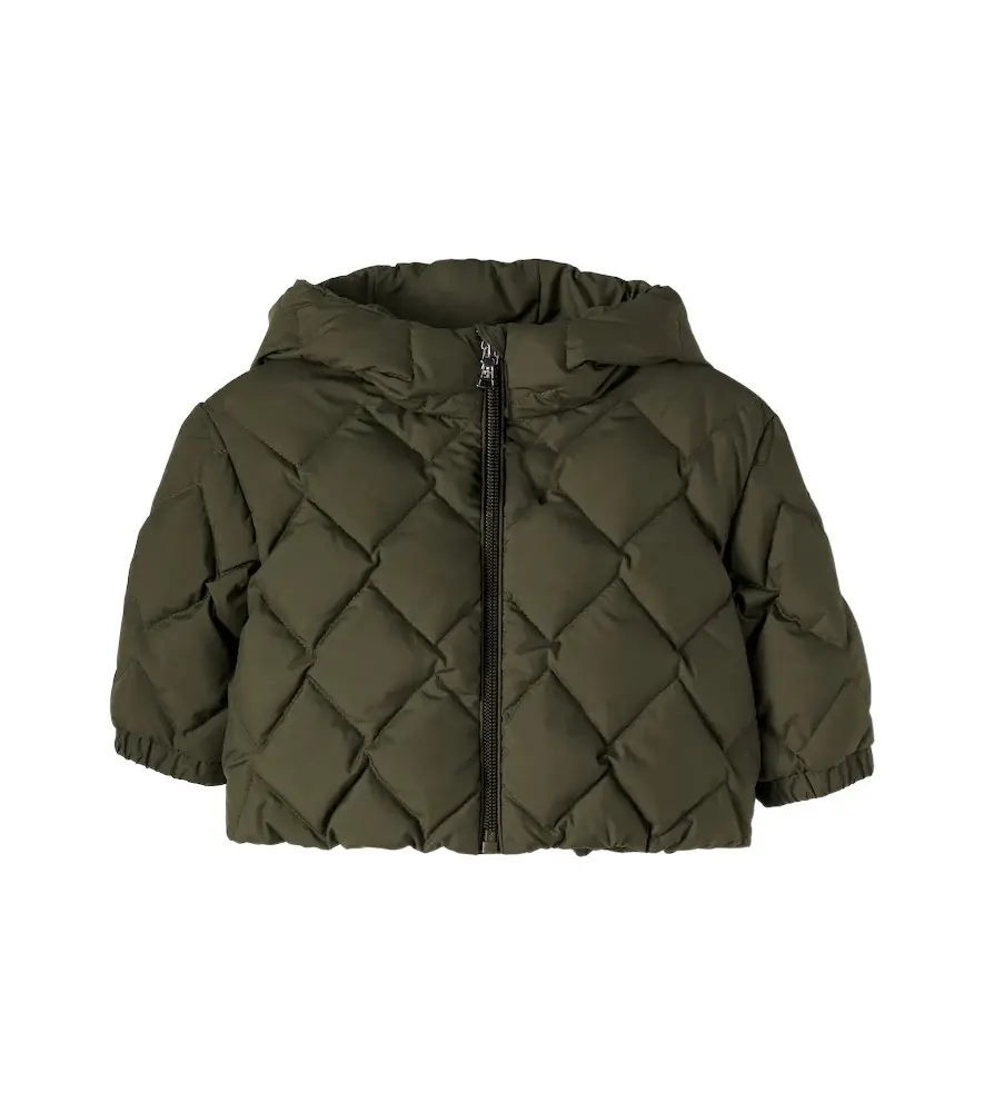Moncler Enfant Ava hooded quilted down jacket | Image 1 Moncler Enfant Ava hooded quilted down jacket | Image 1