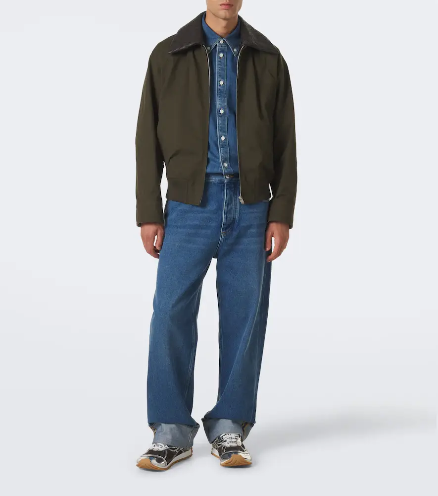 Bottega Veneta Intrecciato cotton twill blouson jacket | Thumbnail 5