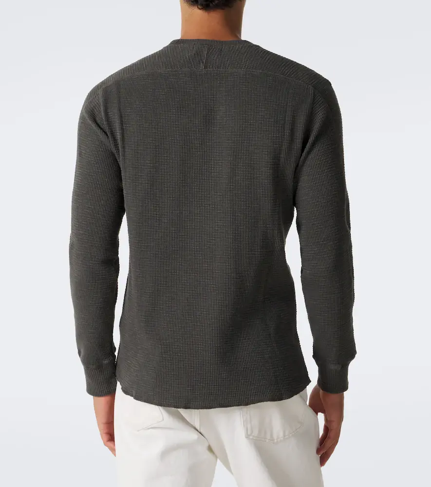 RRL Waffle-knit cotton sweater | Thumbnail 4 RRL Waffle-knit cotton sweater | Thumbnail 4