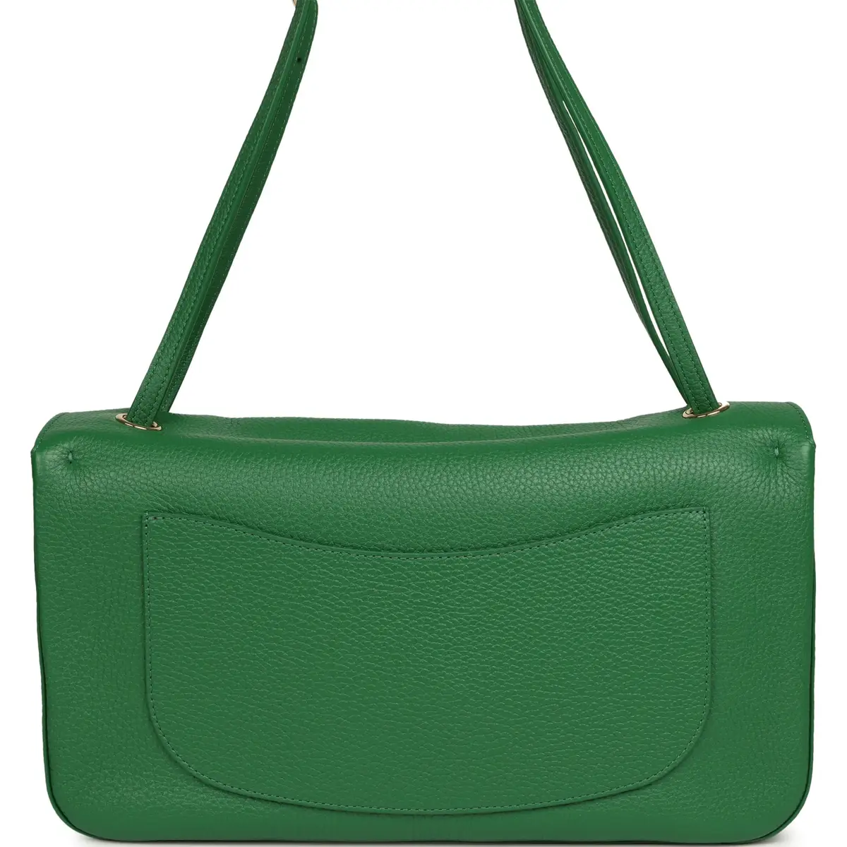 Chanel Chanel Maxi "Souplissimo" Small Flap Bag Green Grained Calfskin Gold Hardware | Thumbnail 4 Chanel Chanel Maxi "Souplissimo" Small Flap Bag Green Grained Calfskin Gold Hardware | Thumbnail 4