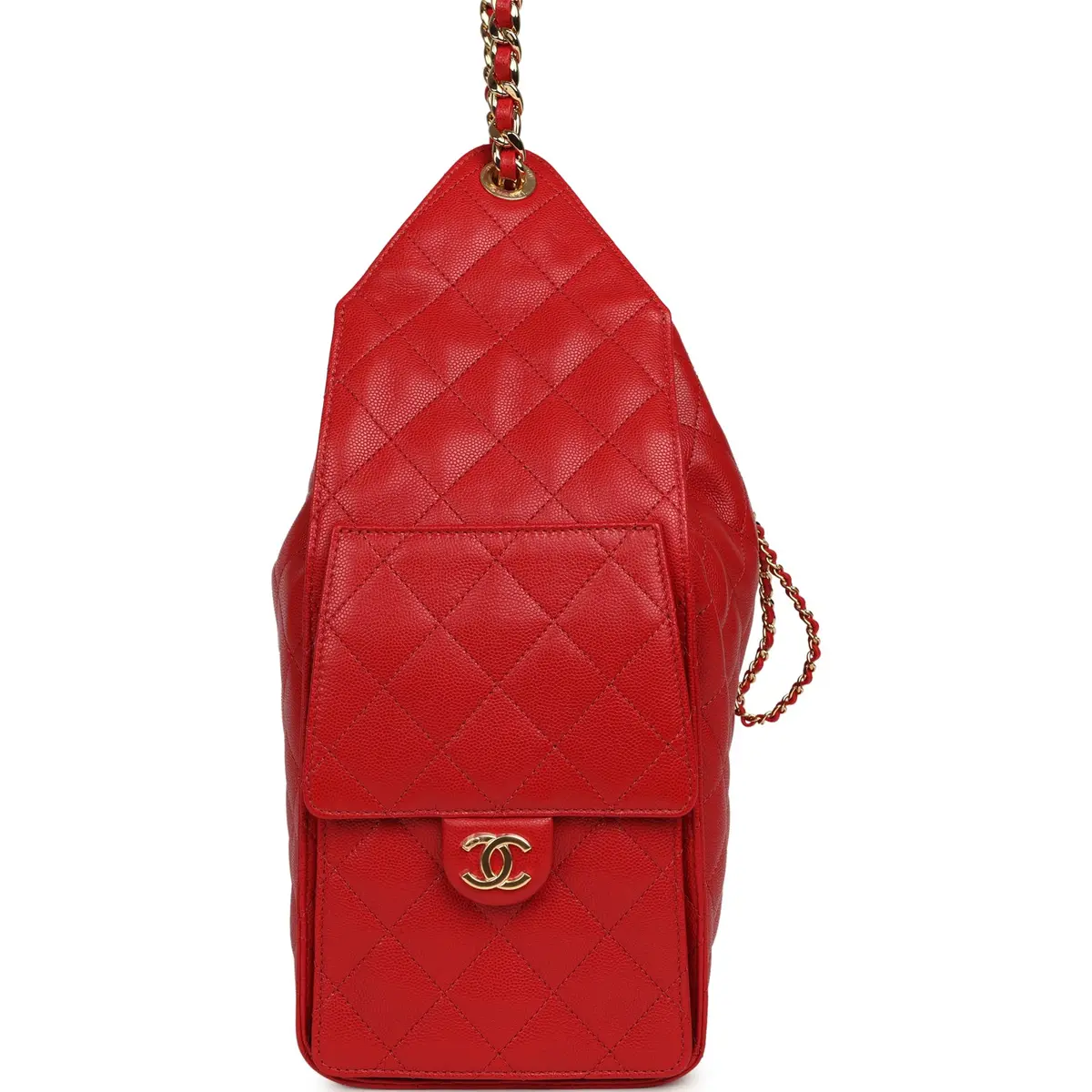 Chanel Chanel Medium 25 Hobo Bag Dark Red Caviar Gold Hardware | Thumbnail 3 Chanel Chanel Medium 25 Hobo Bag Dark Red Caviar Gold Hardware | Thumbnail 3