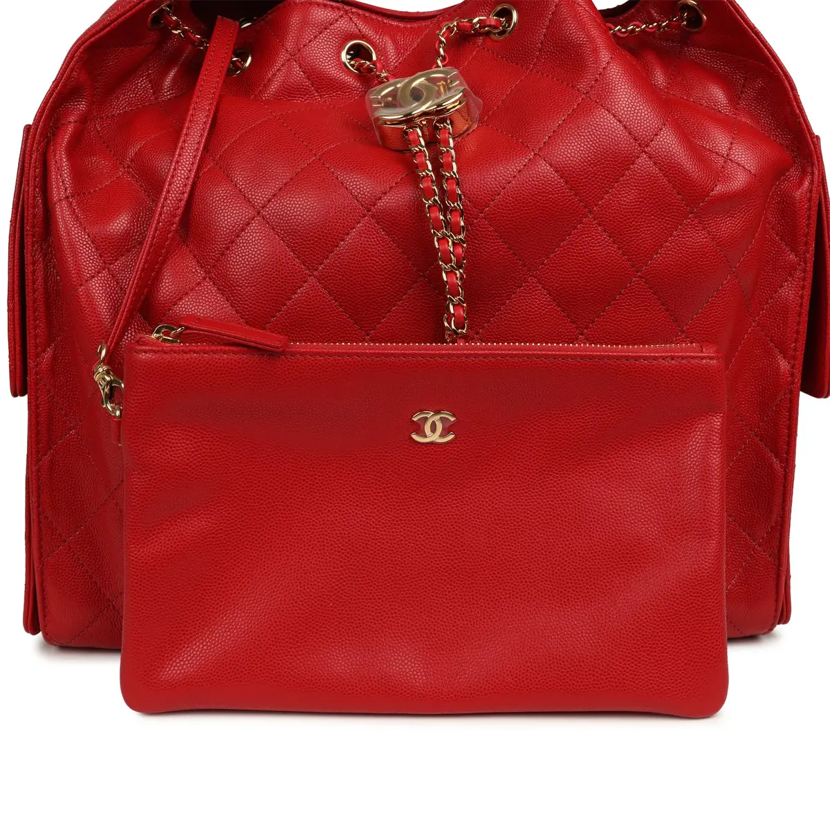 Chanel Chanel Medium 25 Hobo Bag Dark Red Caviar Gold Hardware | Thumbnail 8 Chanel Chanel Medium 25 Hobo Bag Dark Red Caviar Gold Hardware | Thumbnail 8