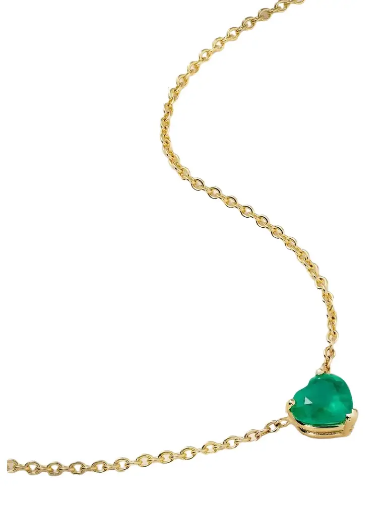 SHAY 18-karat Gold Emerald Necklace | Image 1 SHAY 18-karat Gold Emerald Necklace | Image 1